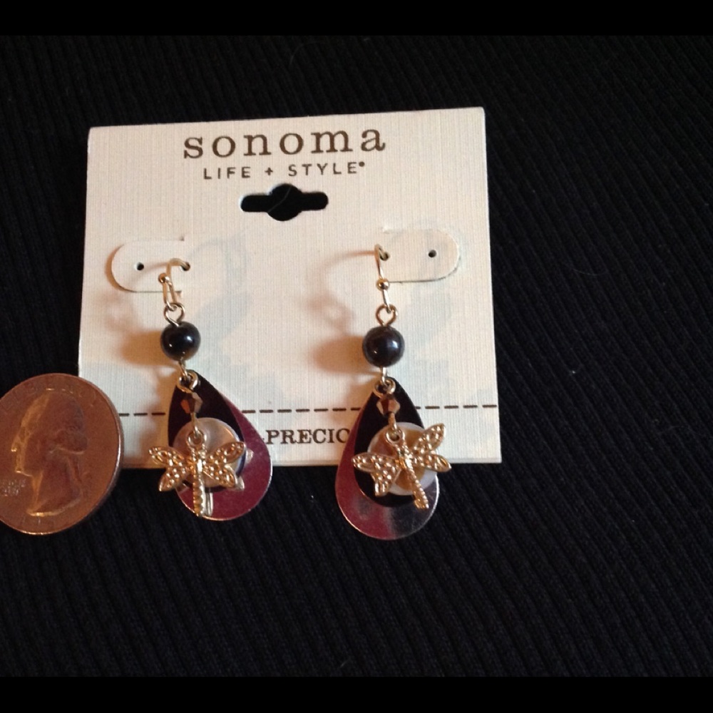 Sonoma dragonfly earrings Boho Brand New
